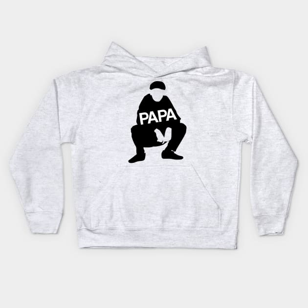 slavic papa Kids Hoodie by Slavstuff